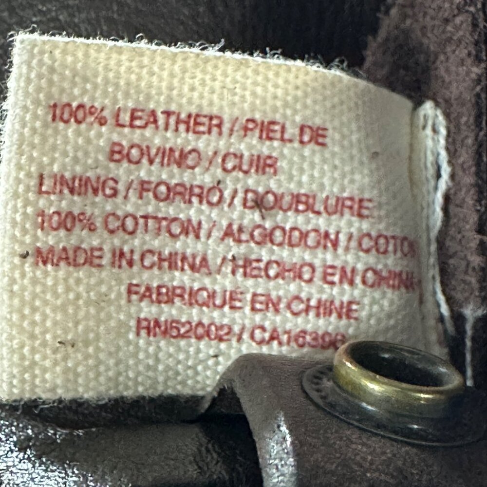 Lucky Brand Dark Brown Leather Hobo Shoulder Bag - Picture 8 of 13